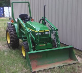 John Deere 790 Tractor 2004 - Loader Attachment Included; 13.  3 Hrs. photo