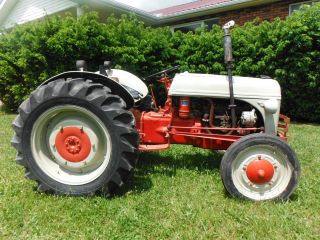 Vintage Ford 9n Farm Tractor photo