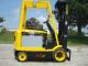 Hyster 6000 Lb Capacity Electric Forklift Lift Truck Recondtioned Quad Mast Forklifts photo 3