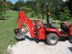 2008 Mf 4x4 Diesel Tractor +loader +backhoe +5 ' Blade Backhoe Loaders photo 1