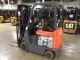 2007 Toyota 7fbcu18.  3500 Lb Capacity Electric Forklift.  189 In Lift.  3 Stage Forklifts photo 1