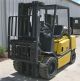 Yale Model Glp060rg (1998) 6000lbs Capacity Lpg Pneumatic Tire Forklift Forklifts photo 2