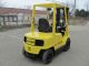 Hyster 4500 Lb Diesel Forklift + 2004 + 3 Stage Mast + Pnuematic Tires Forklifts photo 4