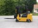 Hyster 4,  000 Lbs Forklift Lift Truck Lpg 3 Stage Mast Forklifts photo 7