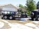 One Owner 2007 Cen Tex Trailer 16 ' Bed With Brakes,  Tandem Axels,  Grvw 7,  000 Lbs Trailers photo 2