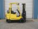 Hyster S50xm,  Cushion Tires,  5000lb,  Triple Mast,  Side - Shift,  Propane Forklifts photo 1