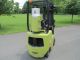 Clark 2000 Lbs Forklift 3 Mast With Side Shift 4cyl Propane Forklifts photo 1