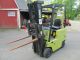 Clark 2000 Lbs Forklift 3 Mast With Side Shift 4cyl Propane Forklifts photo 3