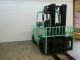 Mitsubishi 11000 Lb Capacity Forklift Lift Truck Enclosed Heated Cab Lp Gas Forklifts photo 4