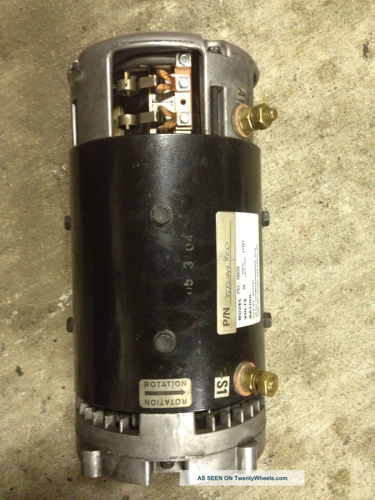 04 Raymond Easi Order Picker Lift Pump Motor Forklifts photo