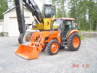 2006 Kubota 7040d Tractor Only 265 Hours With 1153 Loader photo