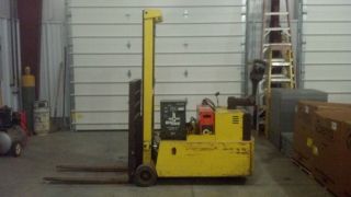 Big Joe Electric Forklift Model Pdc 25 - 130 With Battery Charger 2500 Lb Max photo