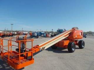 2004 Jlg 600s Aerial Manlift Boom Lift Man Boomlift W/foam Filled Tires Painted photo