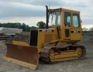 1995 John Deere 650g Tc Bull Dozer 6 Way Blade photo