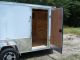 6 X 12 Single Axel Enclosed Utility Trailer: Trailers photo 3