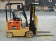 1985 Hyster 4000 Lb.  Electric Forklift 539 Forklifts photo 2