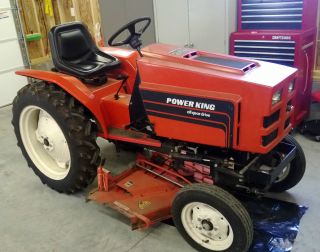 2418 Power King Lawn Tractor With Kohler Engine Absolute photo