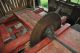 Vintage Saw Mill Table Saw - Belt Driven Antique & Vintage Farm Equip photo 2