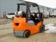 2004 Toyota Model 7fgcu25,  5,  000,  5000 Trucker Special Forklift,  W/ Scale Forklifts photo 2