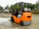 2004 Toyota Model 7fgcu25,  5,  000,  5000 Trucker Special Forklift,  W/ Scale Forklifts photo 3