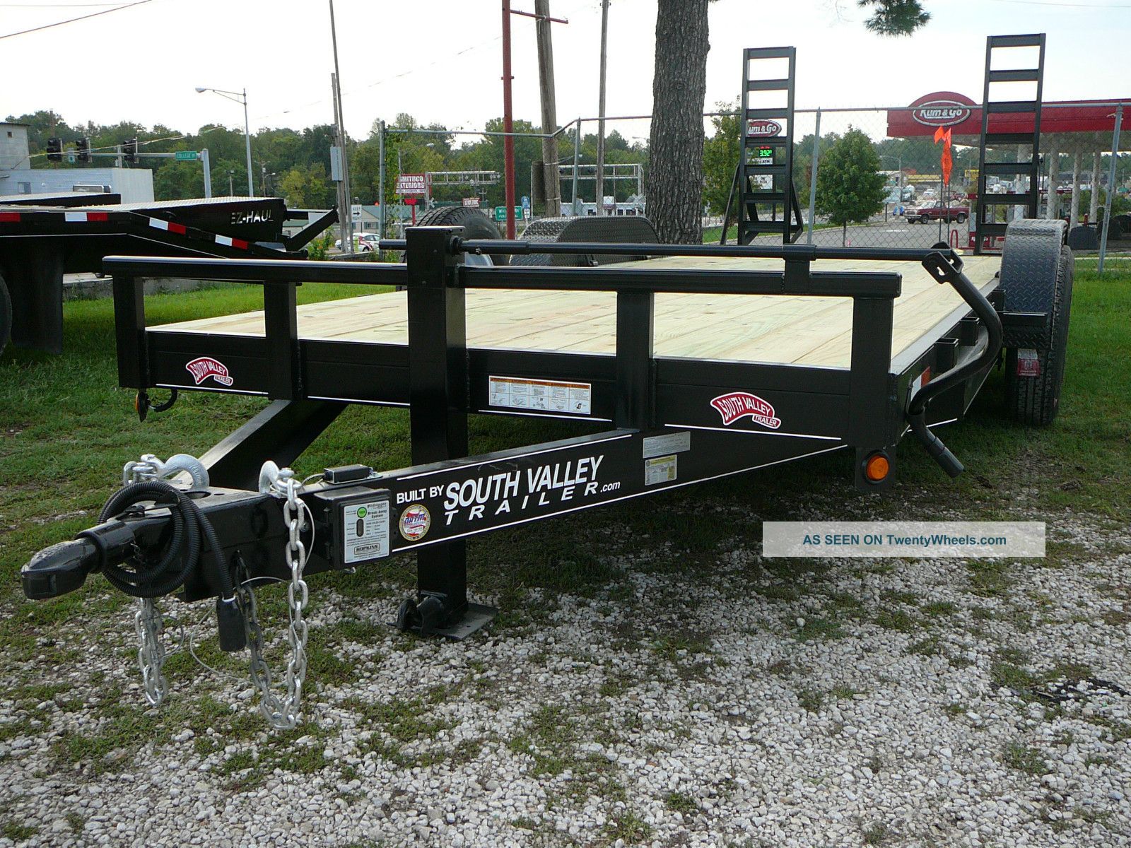 2013 18+2 14,  000 Gvwr Lowboy/equipment/flatbed/car Hauler Trailer Trailers photo