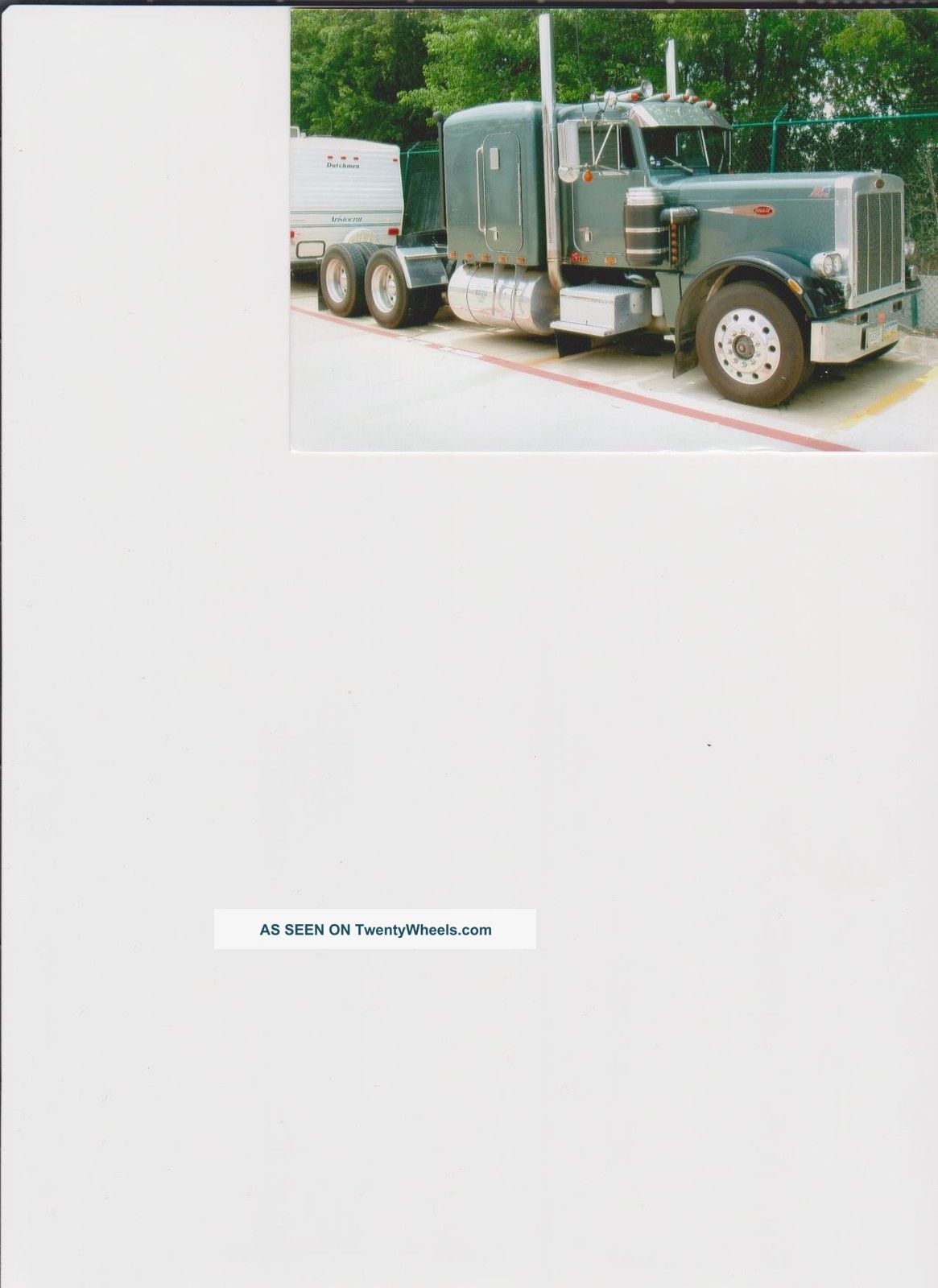 1983 Peterbilt 359 Sleeper Semi Trucks photo