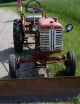 Farmall Ih Cub Lo Boy Rare Red Tractor Front Blade 1 Point Quick Fast Hitch Pto Antique & Vintage Farm Equip photo 1