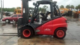 2005 Linde 10000lbs Capacity Pneumatic Tire Forklift photo