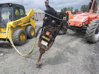 2010 Huskie Hh500 - 2 Hydraulic Demolition Hammer Breaker Deere 50d Mini Excavator photo