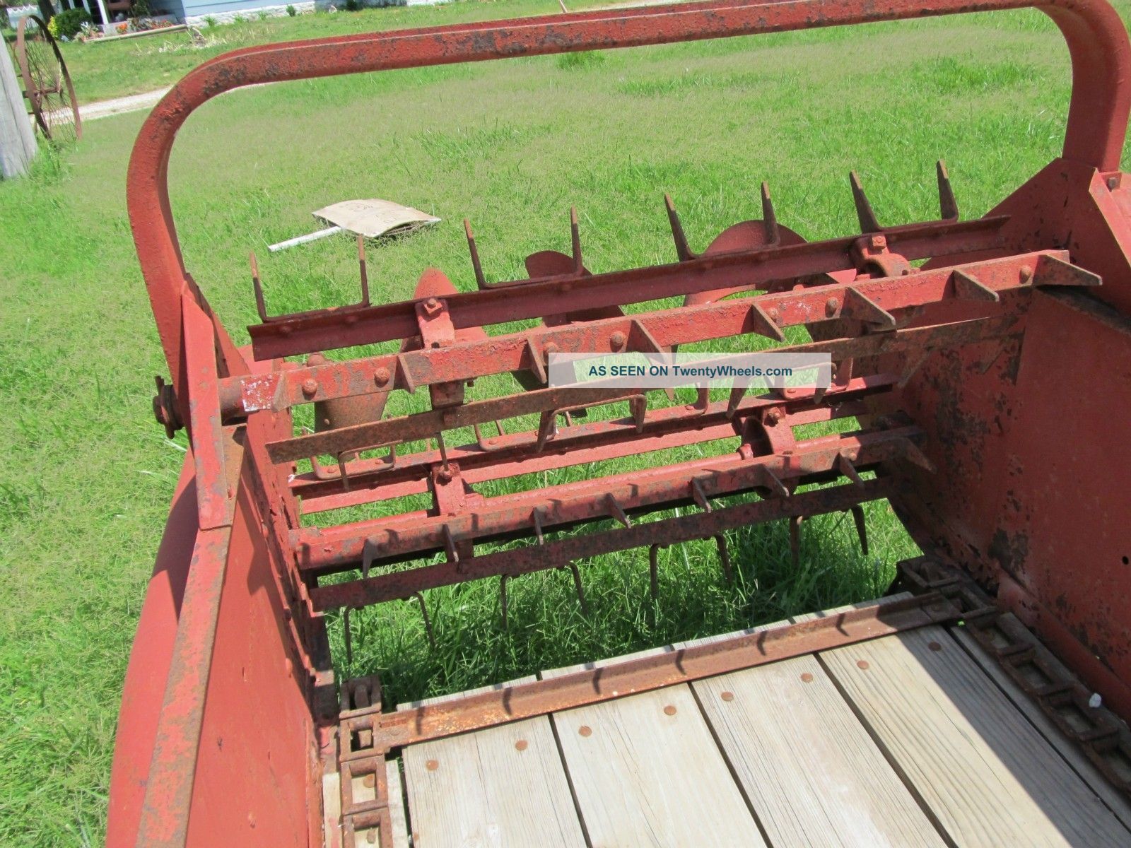 Old International Manure Spreader