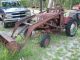 1956 Mccormick Farmall Cub Tractor W Hydrolic Front End Loader And Sickle Mower Antique & Vintage Farm Equip photo 3