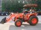 2012 Kioti Dk55 4wd With Loader Tractors photo 2