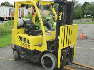 2006 Hyster S50ft Forklift - 5k Lb Cap - Lpg - 3 Stage - 8453 Hrs - Cushion Tire photo
