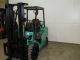 Mitsubishi 6000lb Capacity Forklift Lift Truck Pneumatic Tires Side Shifter Forklifts photo 5