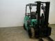 Mitsubishi 6000lb Capacity Forklift Lift Truck Pneumatic Tires Side Shifter Forklifts photo 6