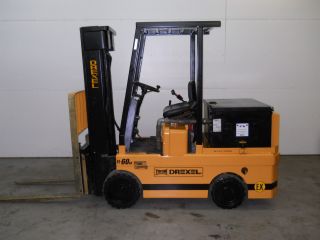 2009 Drexel 6000lb Capacity Electric Forklift Lift Truck Explosion Proof photo