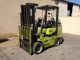 Clark Forklift 8,  000 Lb Capacity Pneumatic Duall Tires Lift Mast Forklifts photo 1