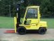 2004 Hyster H60xm 6,  000 Lb.  Cap.  Pneumatic Tire Forklift Truck - Forklifts photo 3