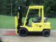 2003 Hyster H50xm 5,  000 Lb.  Cap.  Pneumatic Tire Forklift Truck Forklifts photo 2