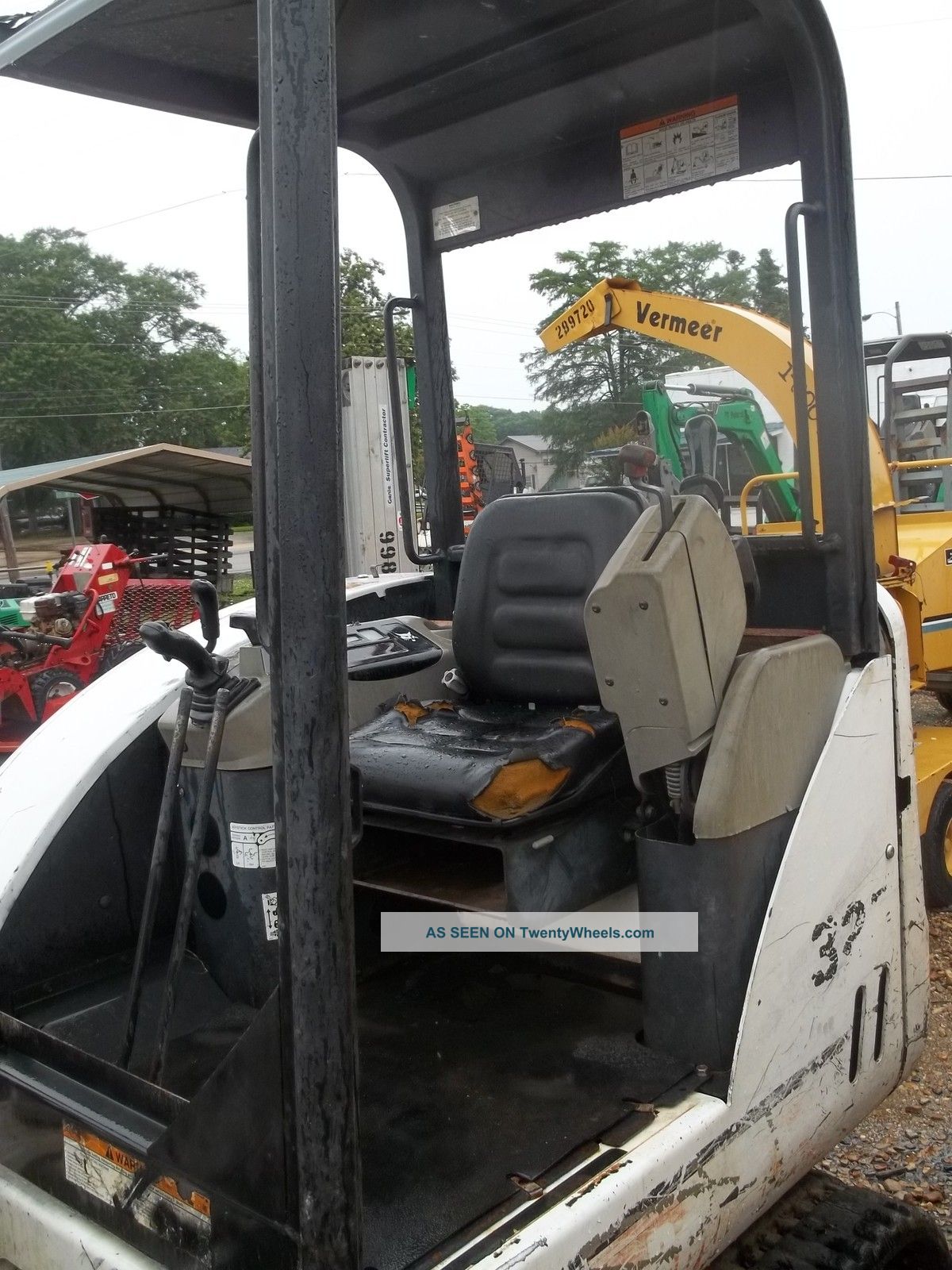 Bobcat 325 Mini / Compact Excavator Heavy Equiptment Trackhoe