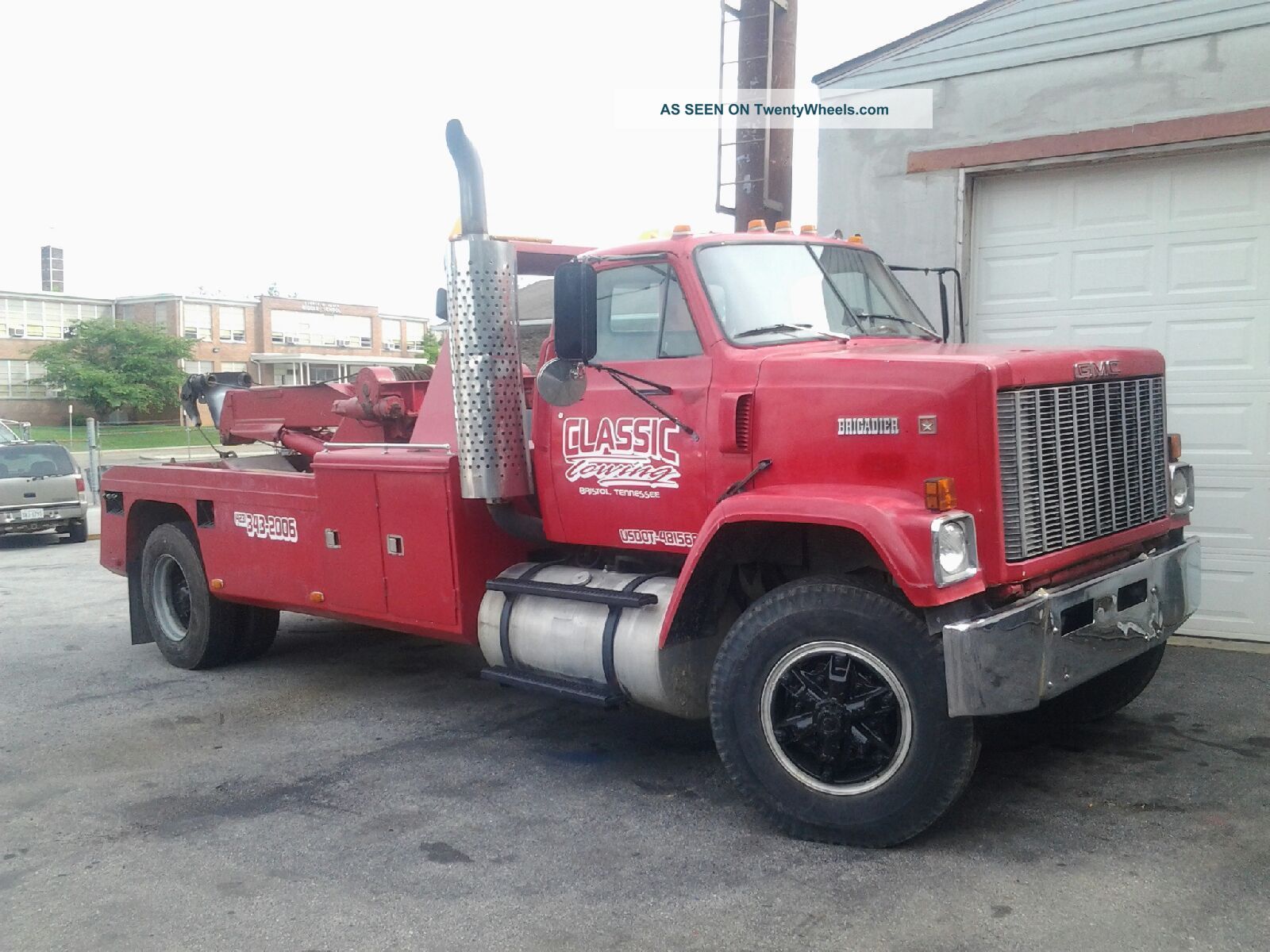 1980 Gmc brigadier dump truck #5