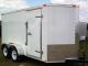 7x12 Enclosed Cargo Trailer Tandem Double Dual Axle Motorcycle Landscape Trailers photo 2