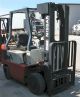 Nissan Model Cpj02a25pv (2002) 5000lbs Capacity Lpg Cushion Tire Forklift Forklifts photo 2