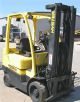 Hyster Model S60ft (2006) 6000lbs Capacity Gasoline Cushion Tire Forklift Forklifts photo 2