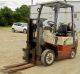 2002 Nissan Cpj020 - A25 2v,  4,  000,  4000 Cushion Tired Trucker Special Forklift Forklifts photo 4