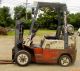 2002 Nissan Cpj020 - A25 2v,  4,  000,  4000 Cushion Tired Trucker Special Forklift Forklifts photo 5