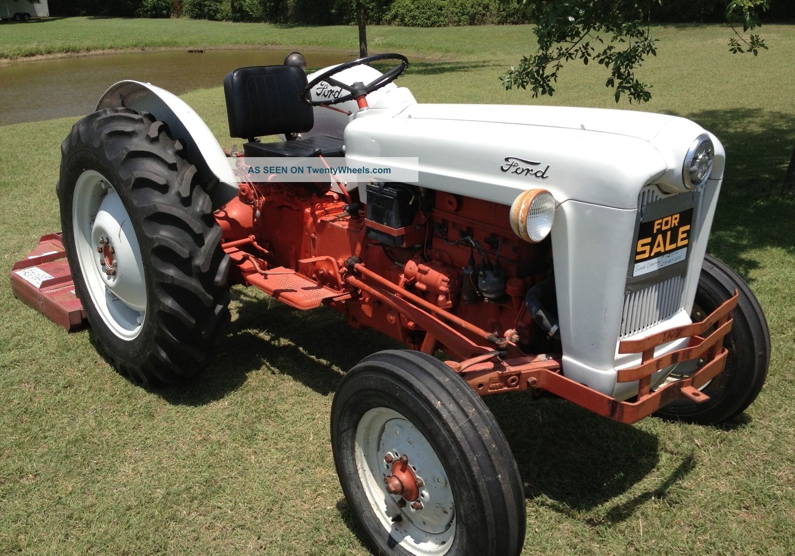 1956 Ford 600 series tractor #10