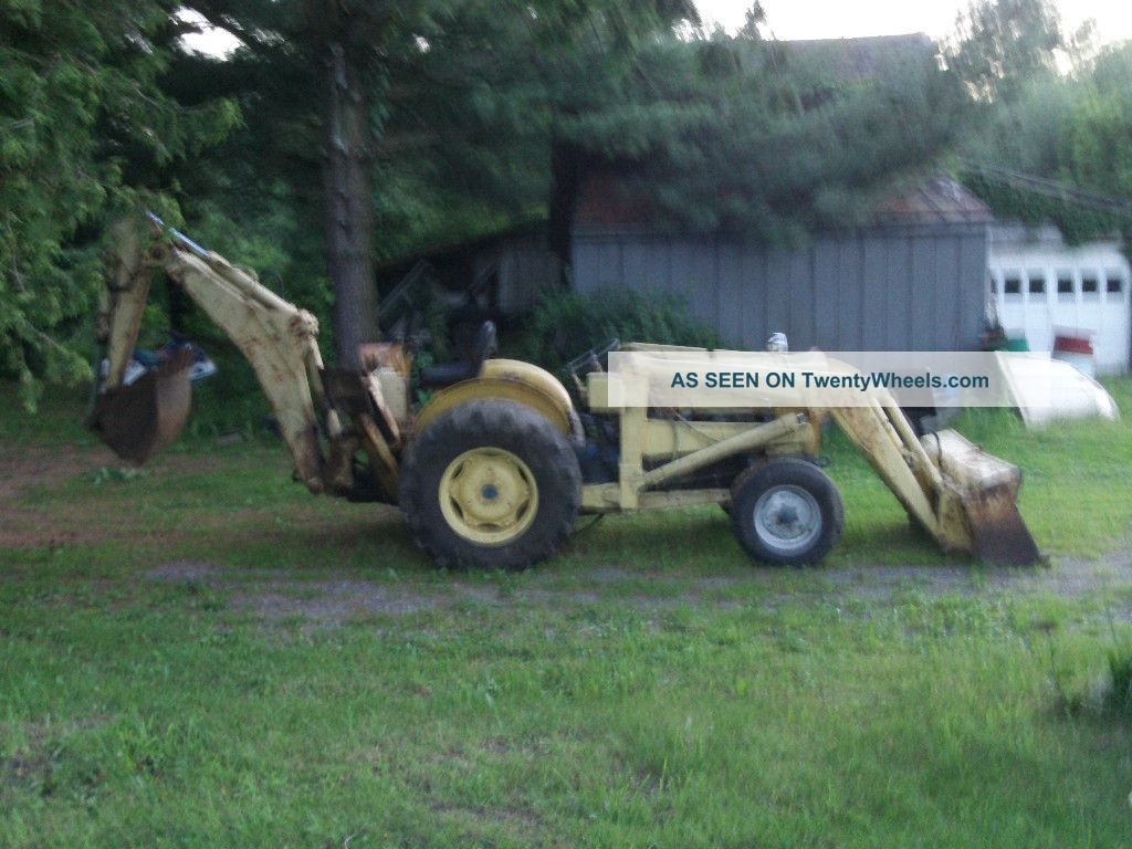 Ford 3400 tractor front loader #9