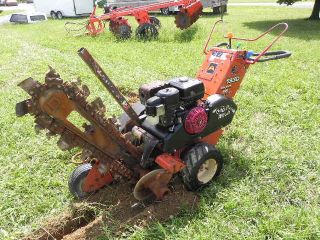 2004 Ditch Witch 1330 Honda Walk Behind Trencher Ride On 36 