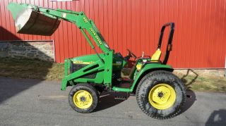 2000 John Deere 4200 4x4 Compact Utility Tractor W/ Loader 1700 Hrs Hydrostatic photo